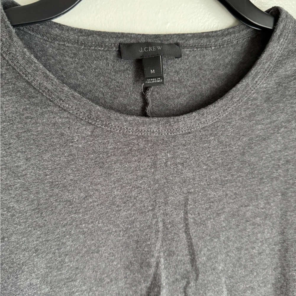 J. Crew Charcoal Mini Dress